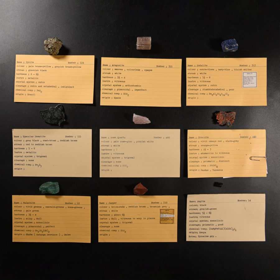 Natural History - Historic Mineral Specimen Collection