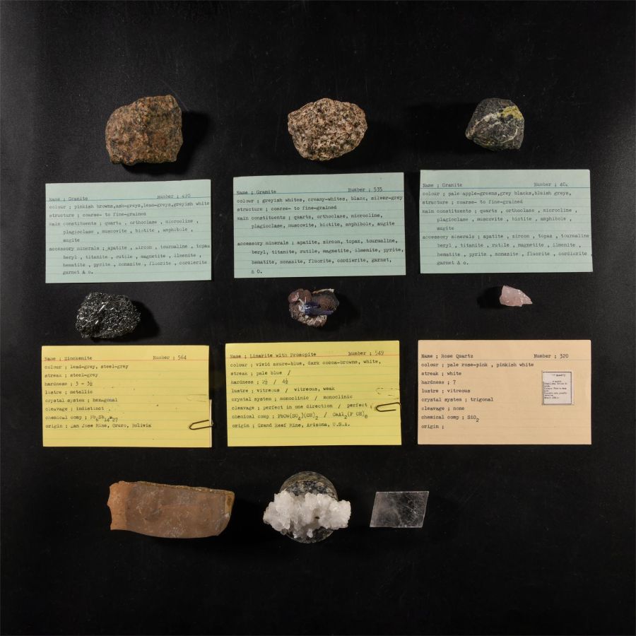 Natural History - Historic Mineral Specimen Collection