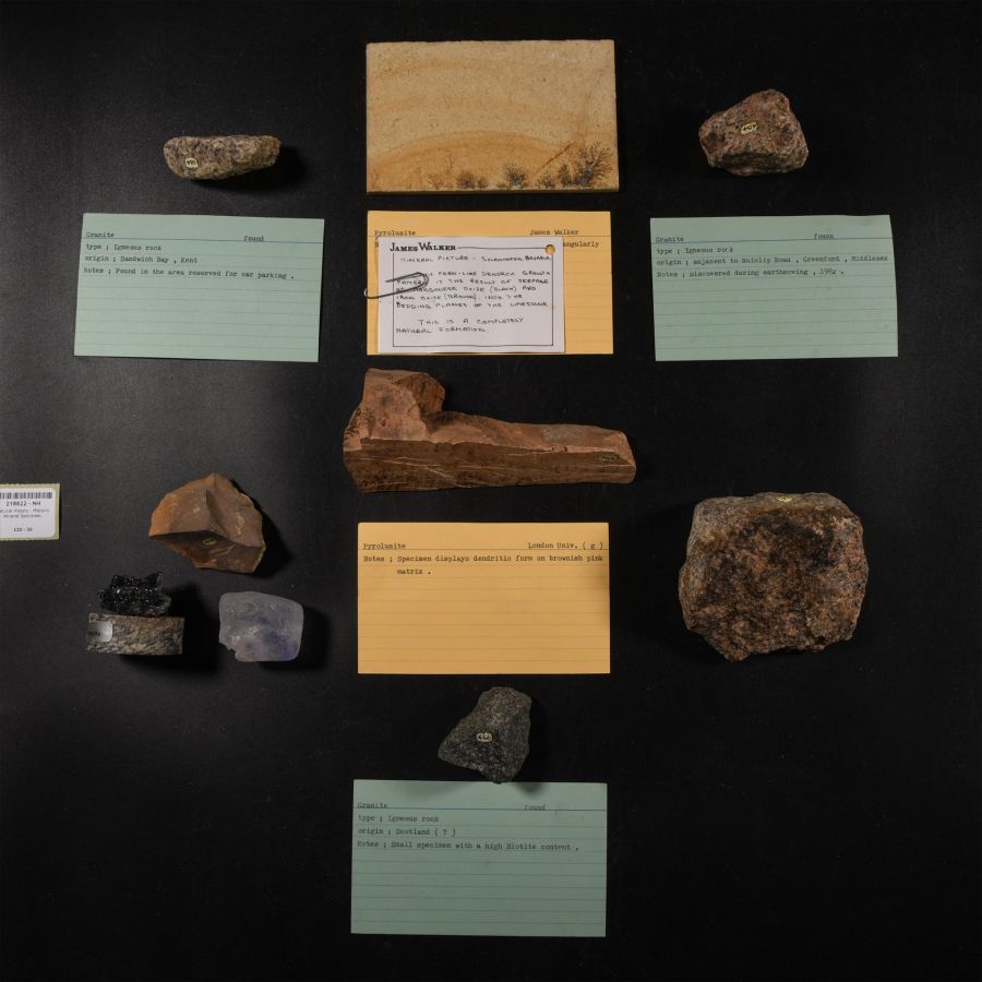 Natural History - Historic Mineral Specimen Collection