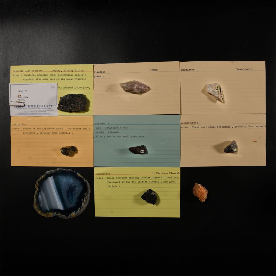 Natural History - Historic Mineral Specimen Collection