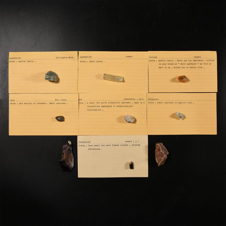 Natural History - Historic Mineral Specimen Collection