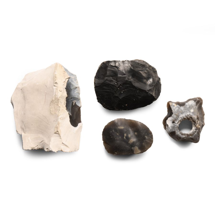 Stone Age Flint Tool Group
