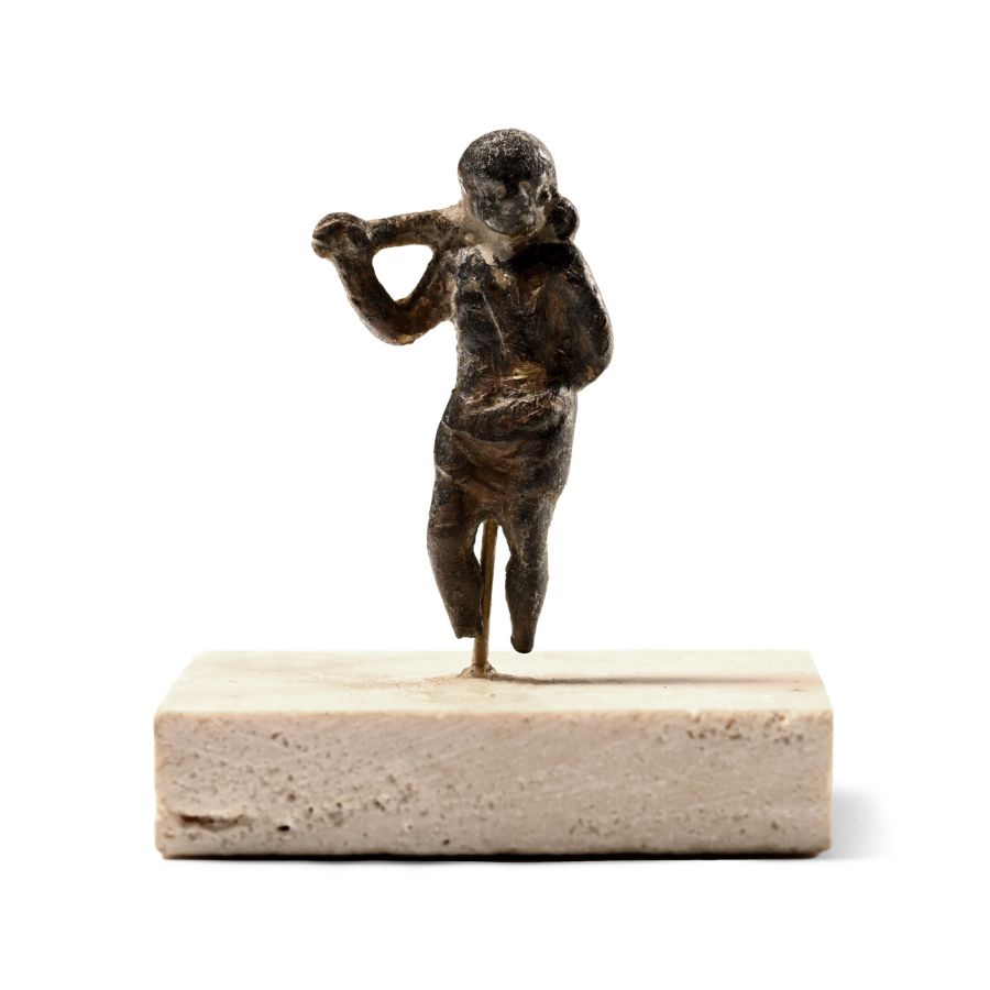 Roman Bronze Young Hercules Statuette
