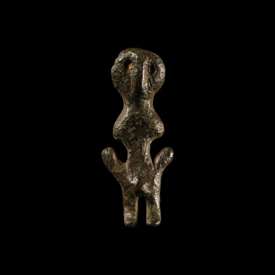 Iron Age Celtic Bronze Idol