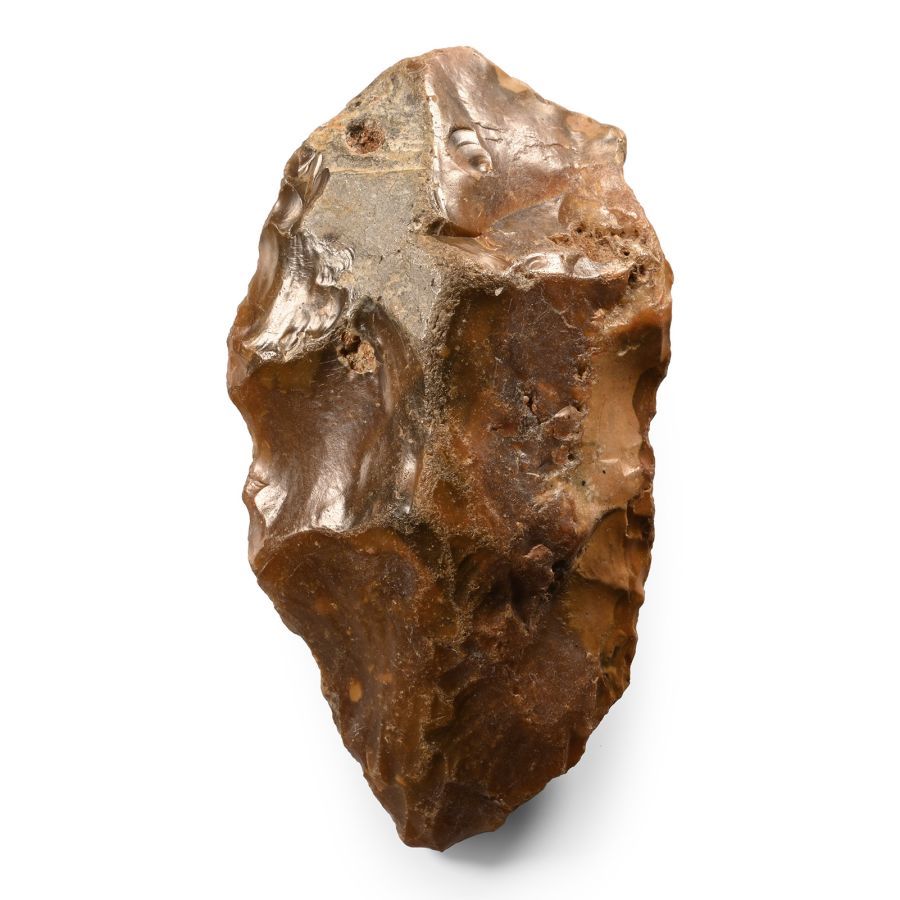 Stone Age Knapped Flint Axehead