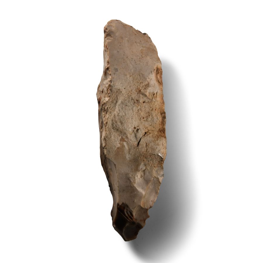 Stone Age Knapped Grey Flint Pick