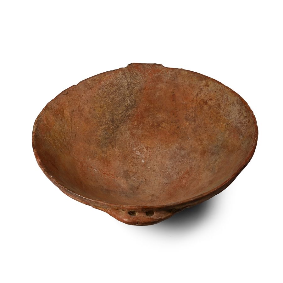 Very Large Red Burnished Ware Cooking Bowl
