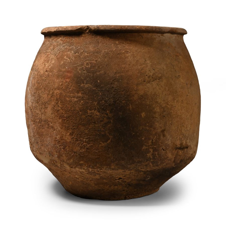 Large Cypriot Buff Ware Storage Bowl