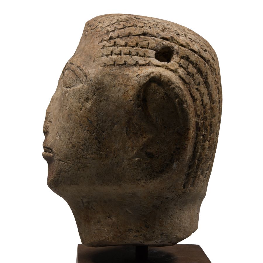 South East Asian Stone Head