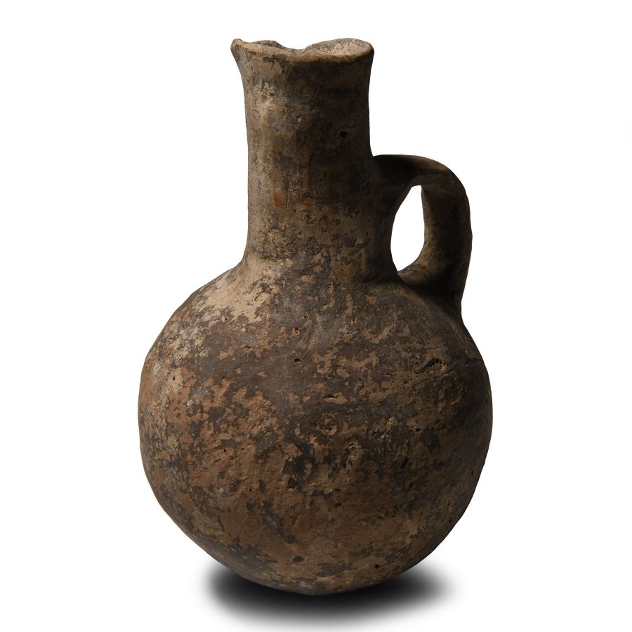 Cypriot Painted Terracotta Jug