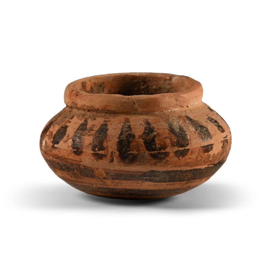 Mycenaean Miniature Painted Terracotta Bowl