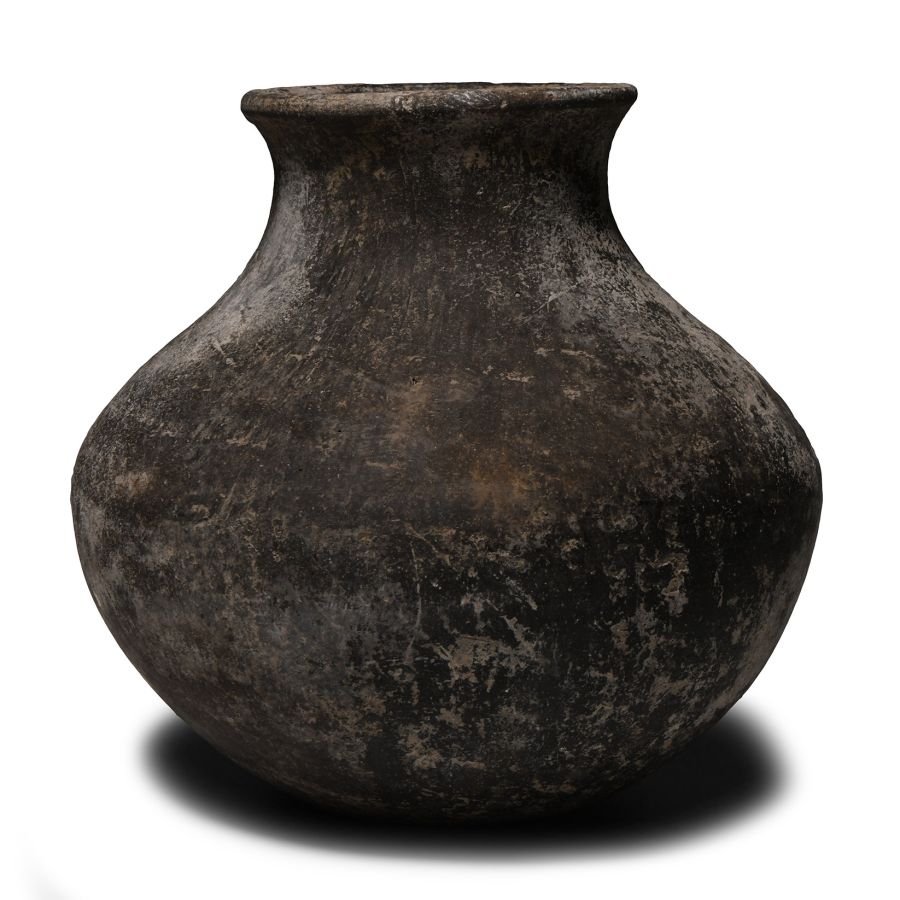 Western Asiatic Grey Ware Storage Vessel