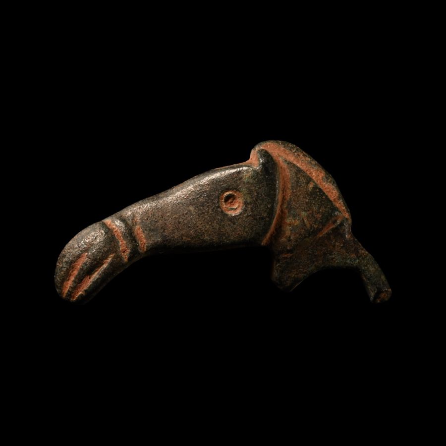 Iron Age Celtic Bronze Horse Head Finial