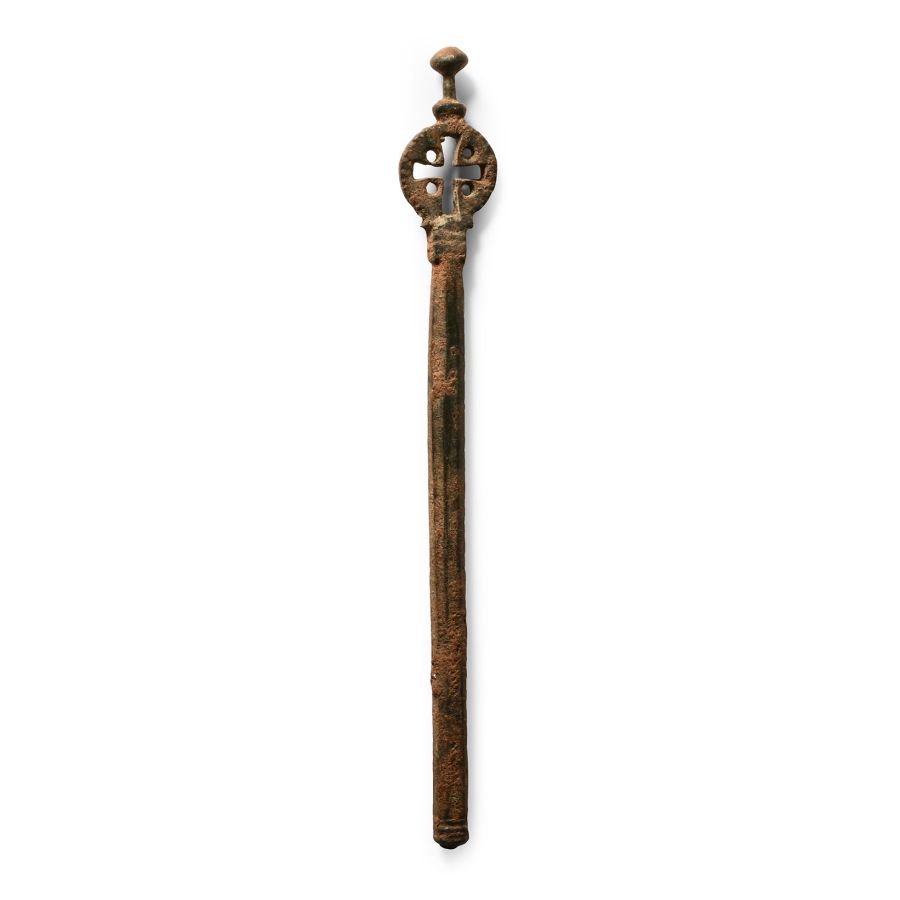 Norman Bronze Key Shank with Cross