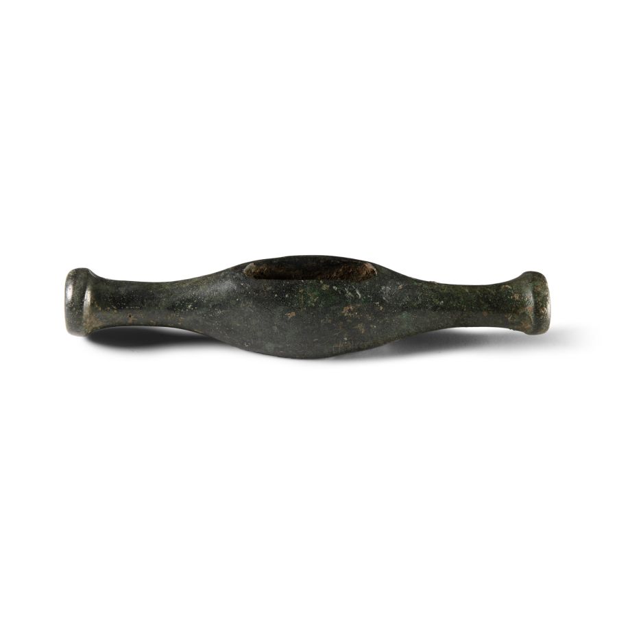 'The Frampton' Iron Age Celtic Durotriges Enamelled Bronze Horse Harness Cheek Piece