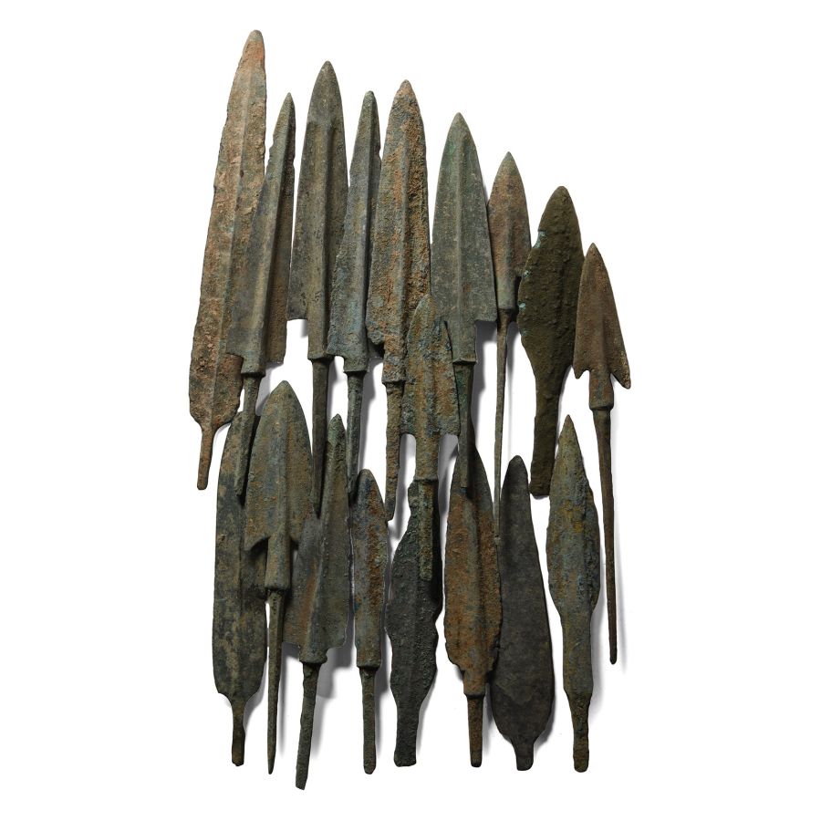 Luristan Bronze Arrowhead Collection