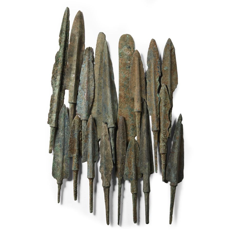 Luristan Bronze Arrowhead Collection