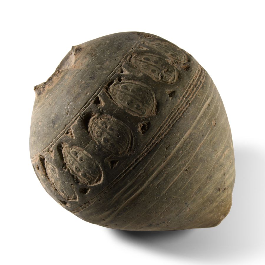 Byzantine 'Greek Fire' Ceramic Fire Bomb or Hand Grenade