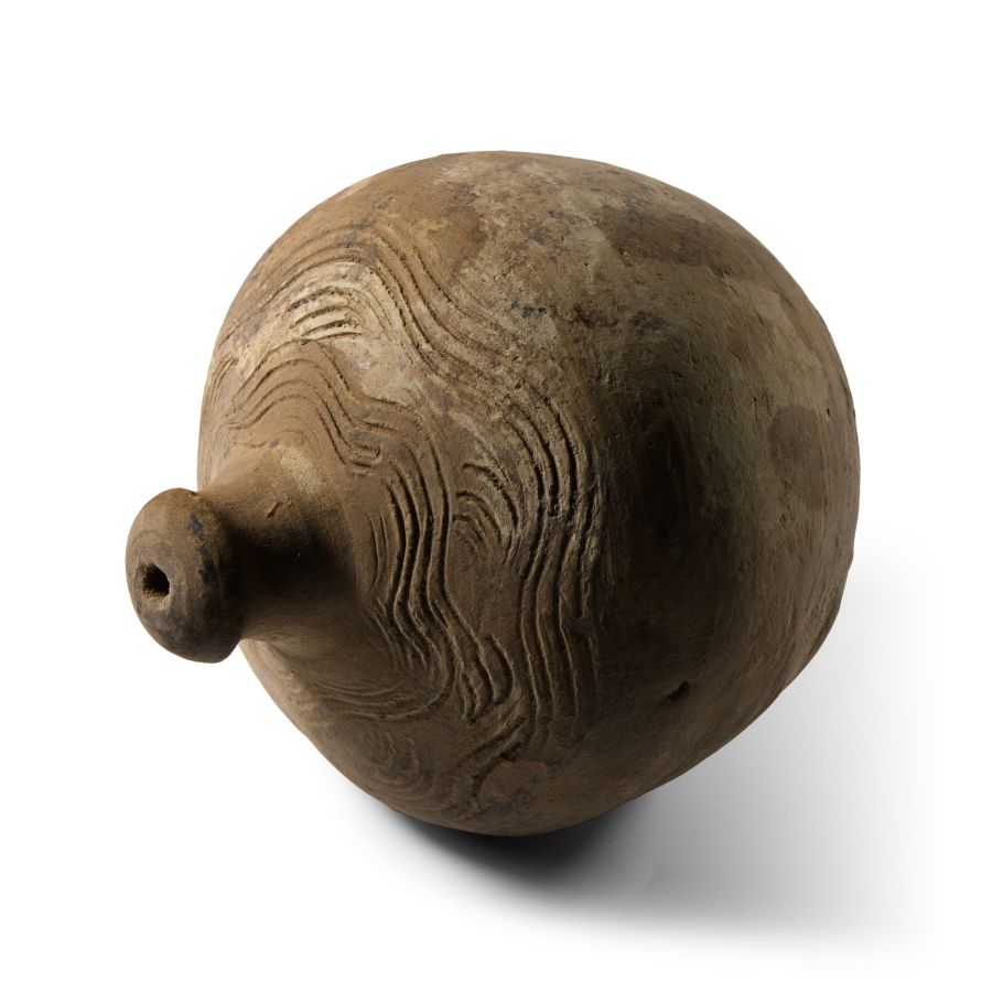 Large Byzantine 'Greek Fire' Ceramic Fire Bomb or Hand Grenade