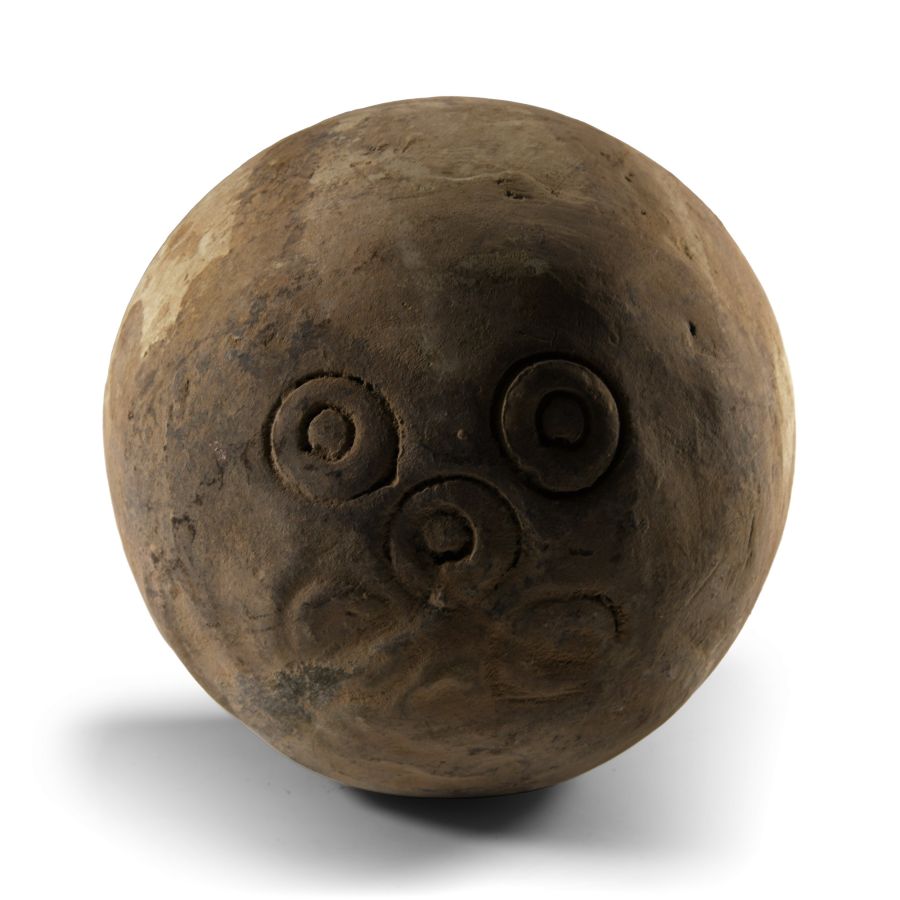Large Byzantine 'Greek Fire' Ceramic Fire Bomb or Hand Grenade
