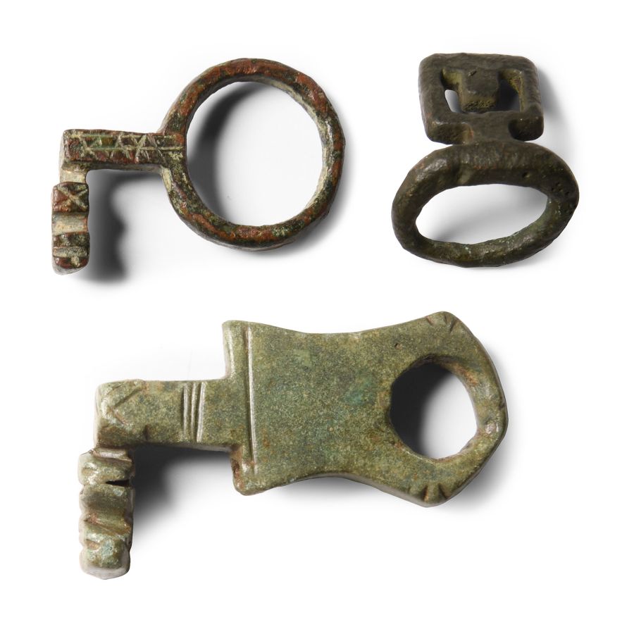 Roman Bronze Key Collection