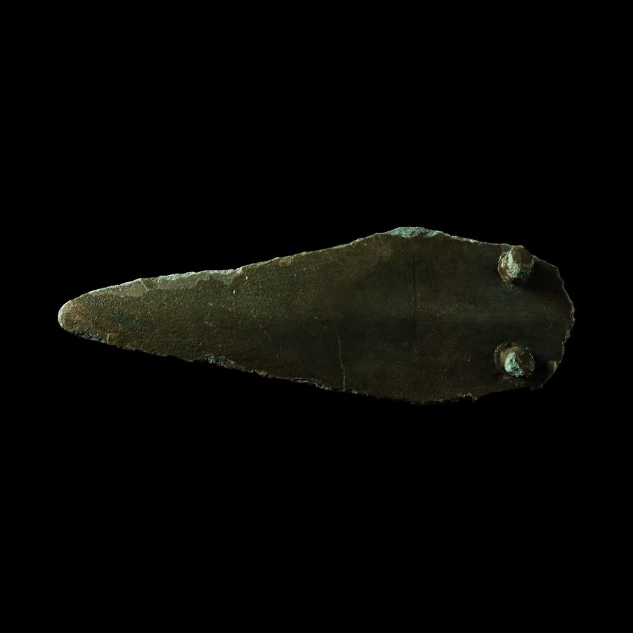 Bronze Age Dagger with Rivets