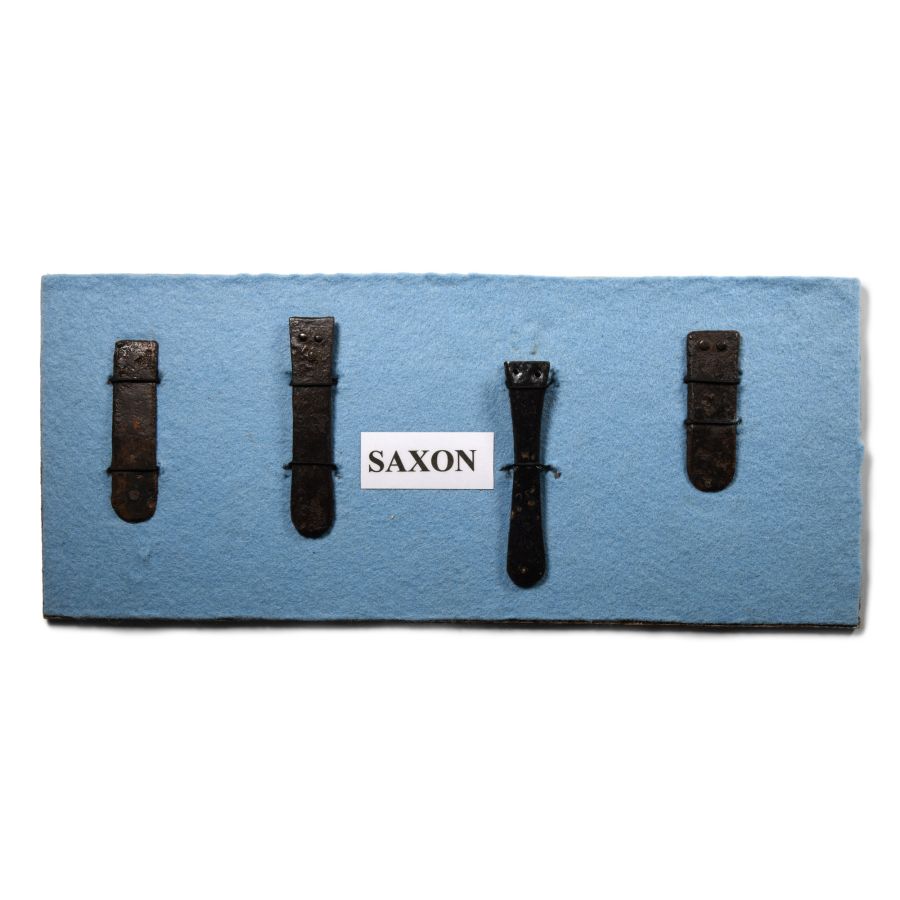 Saxon Iron Strap End Collection