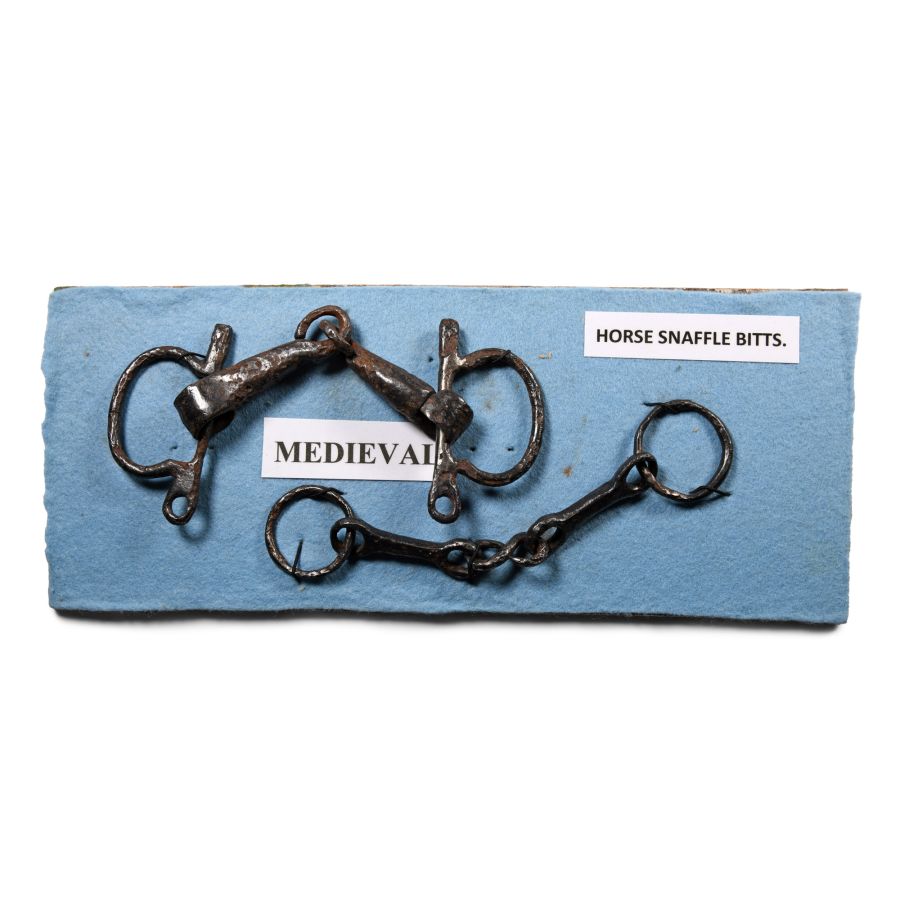 Medieval Iron Horse Snaffle Bit Collection