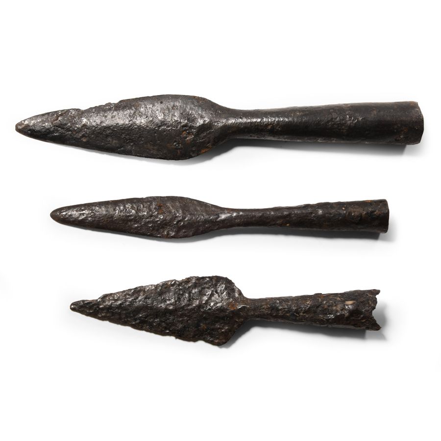 Saxon to Medieval Iron Spearhead Collection