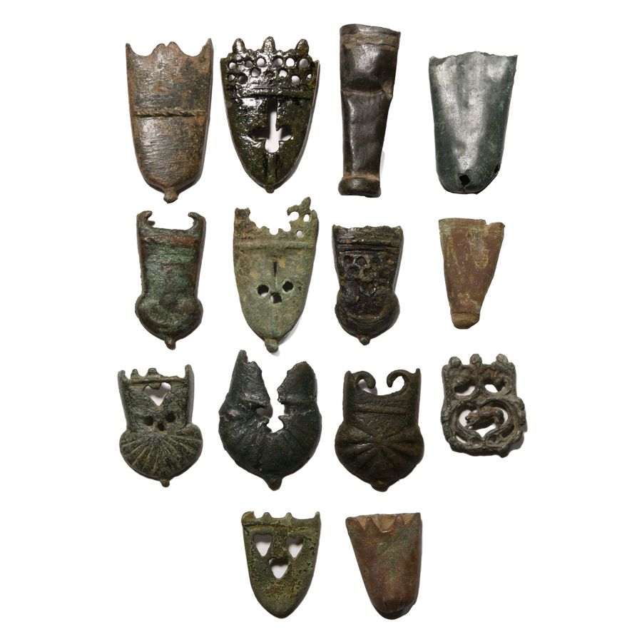 Medieval and Later Bronze Dagger Chape Collection