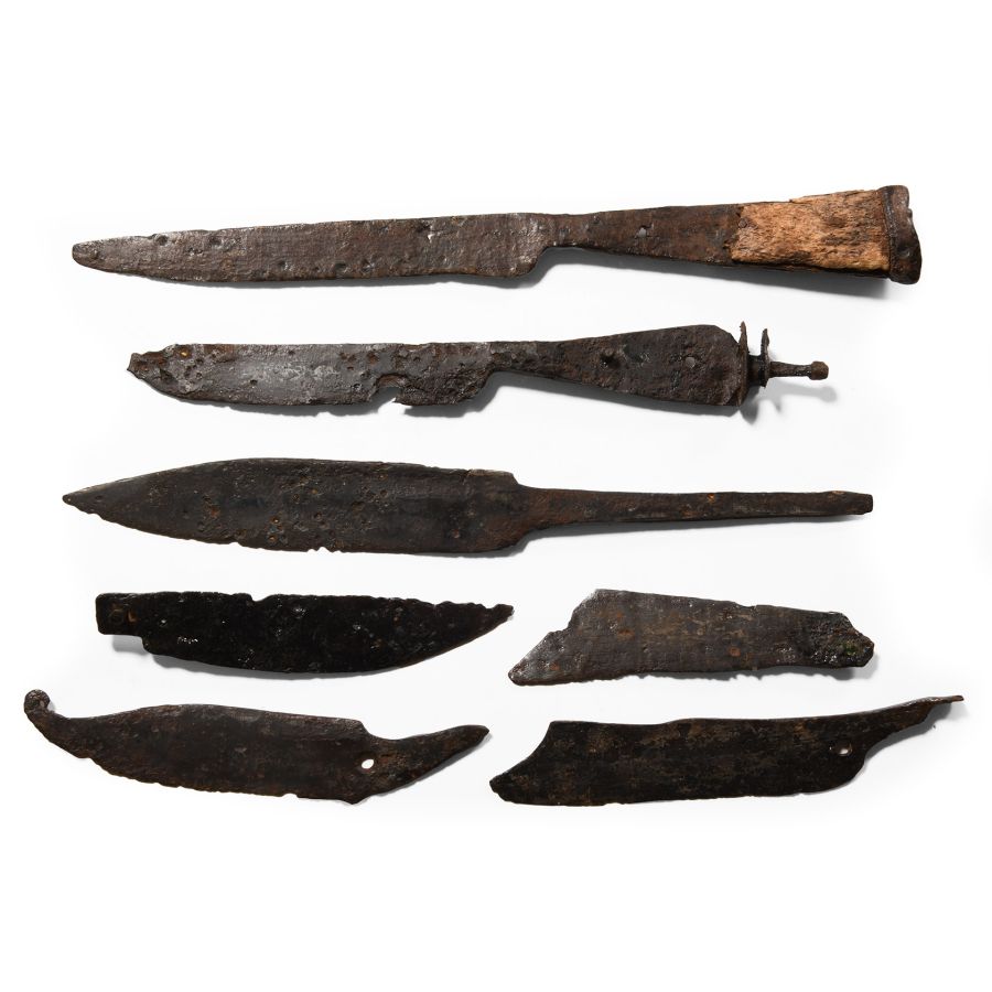 Medieval and Later Iron Knife Collection