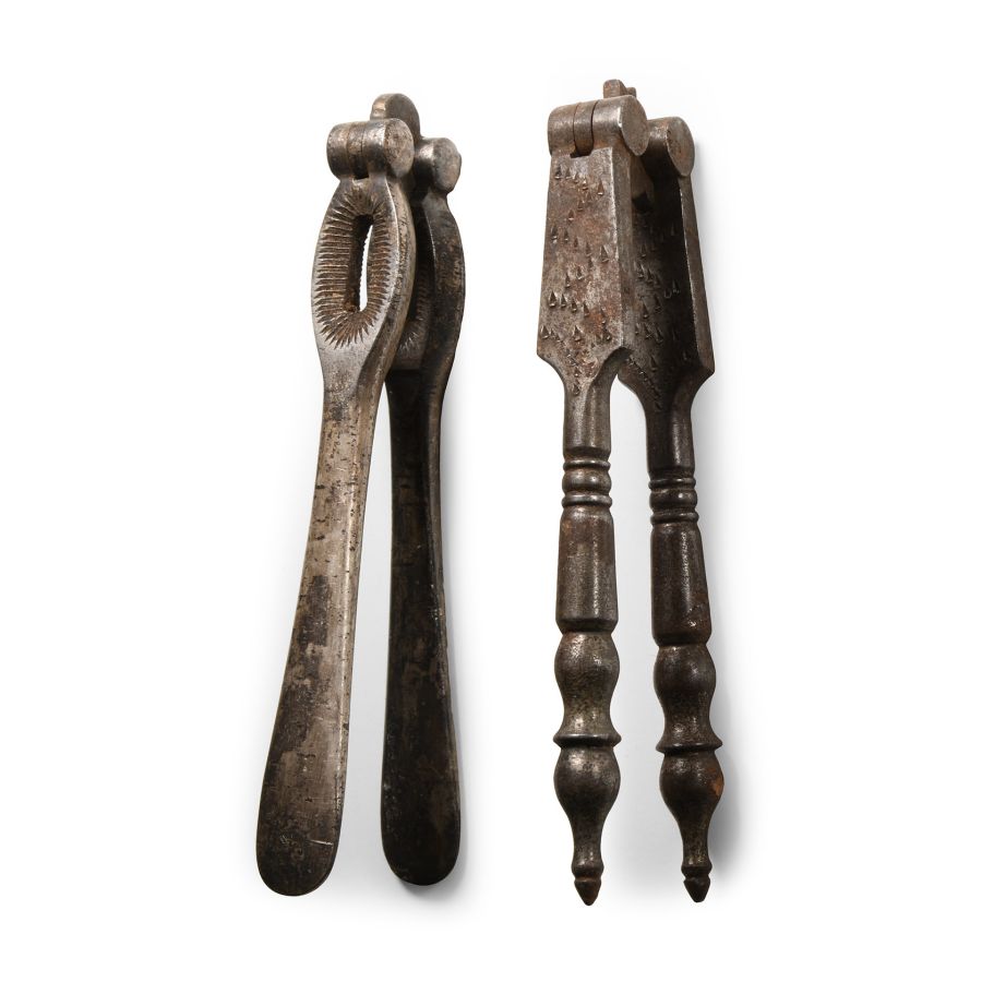 Post Medieval Iron Nutcracker Pair