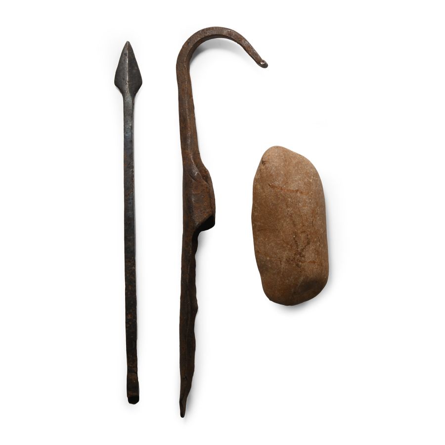 Medieval Iron and Other Artefact Group