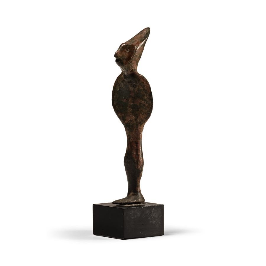 Phoenician Bronze Figure