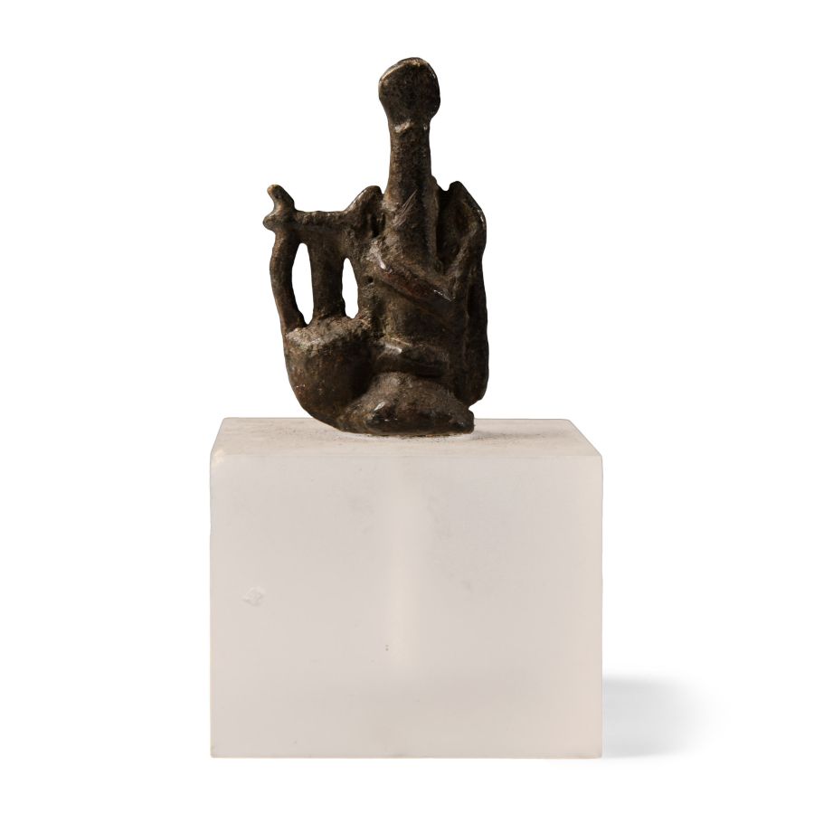 Western Asiatic Bronze Anthropomorphic Idol