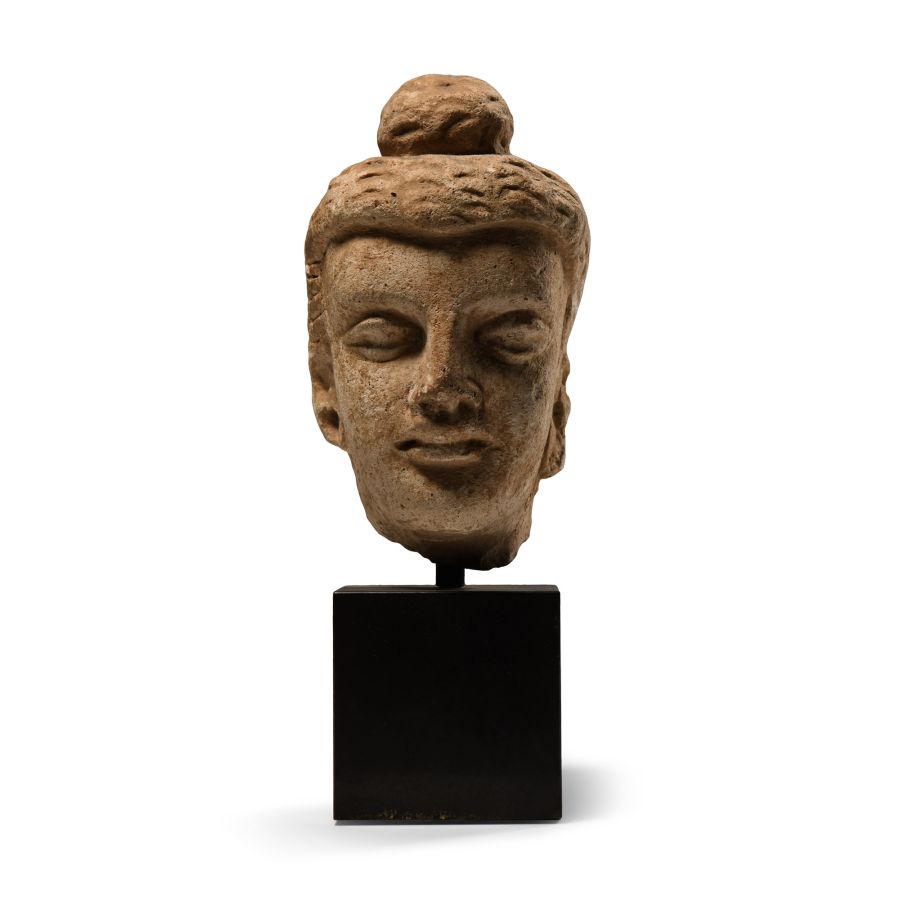 Gandharan Stucco Head