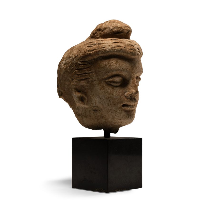 Gandharan Stucco Head