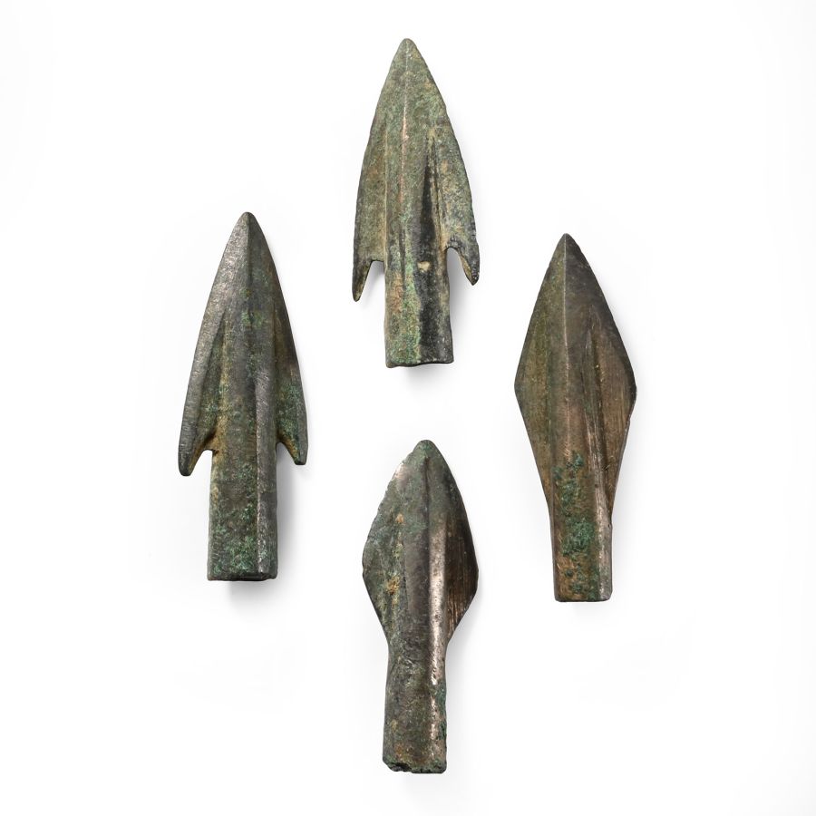 Greek Bronze Arrowhead Collection