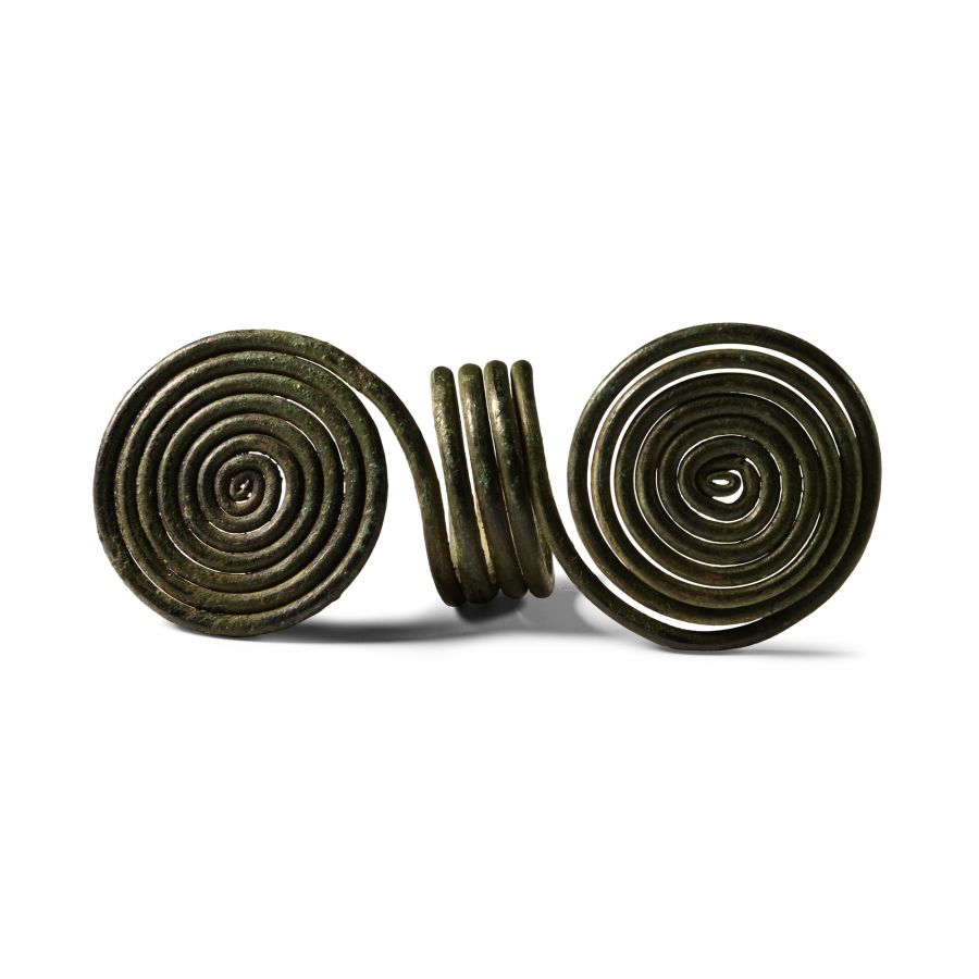 Bronze Age Double Spiral Ring