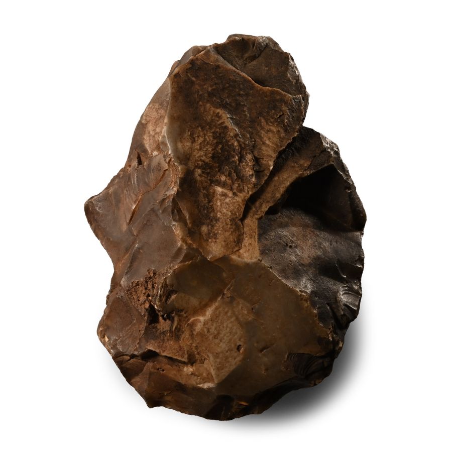 Stone Age 'River Yare' Flint Cleaver-Axehead