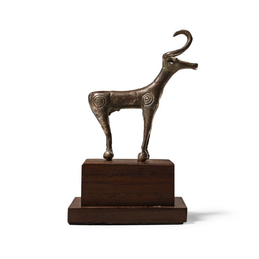 Syro-Hittite Silver Standing Stag