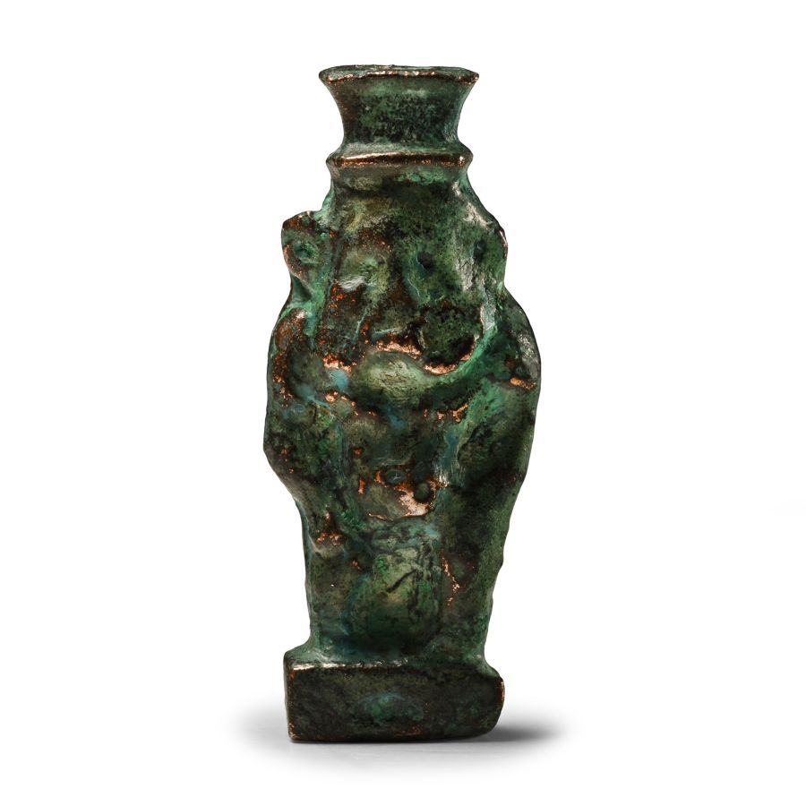 Egyptian Bronze Bes Statuette