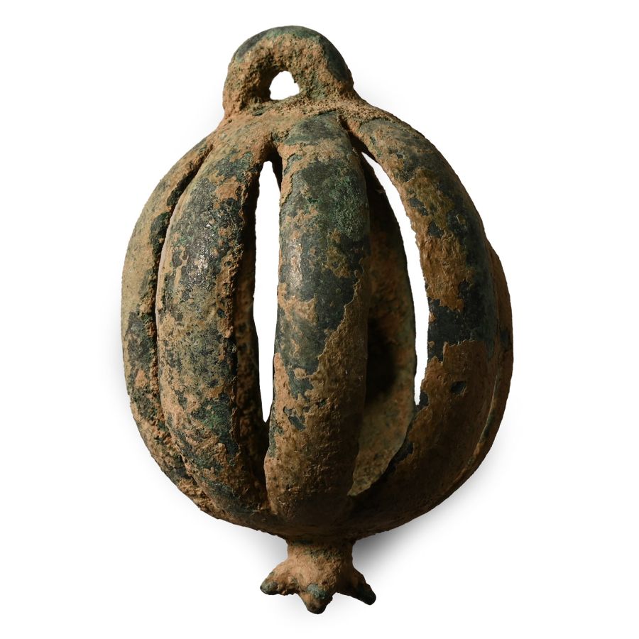 Luristan Bronze Pomegranate-Shaped Bell