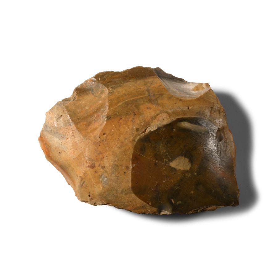 Stone Age Twydall Flint Proto-Handaxe