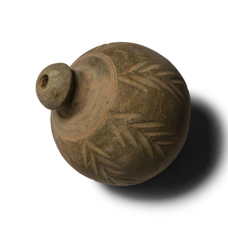 Byzantine 'Greek Fire' Ceramic Fire Bomb or Hand Grenade