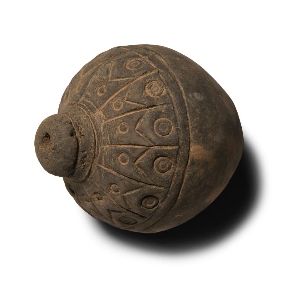 Byzantine 'Greek Fire' Ceramic Fire Bomb or Hand Grenade