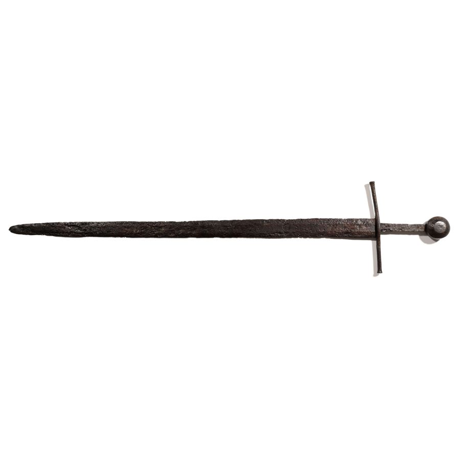 Medieval Iron Single-Handed Sword