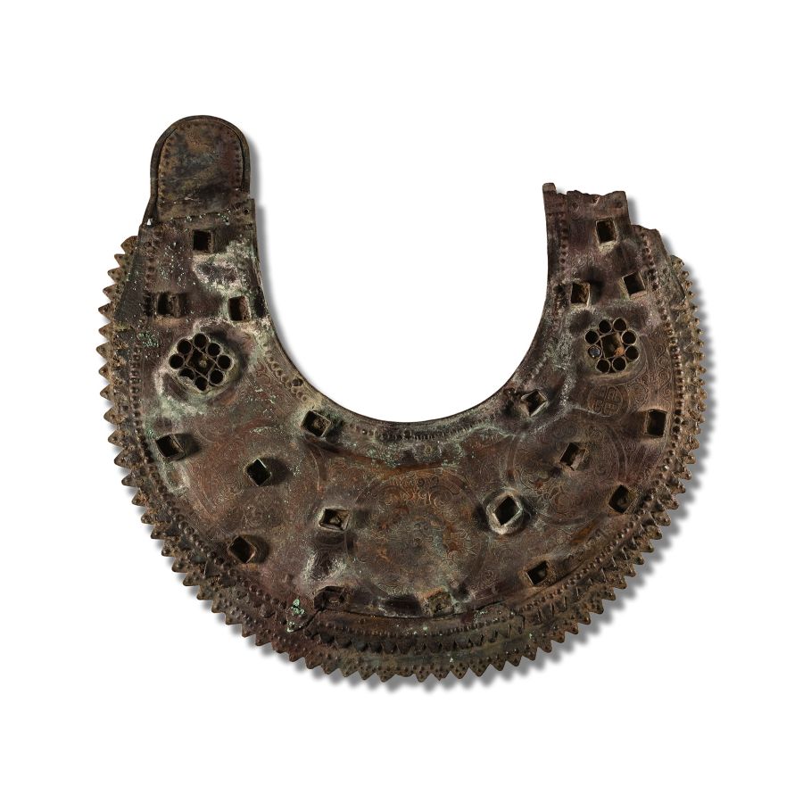 Western Asiatic Decorated Bronze Pectoral Collar