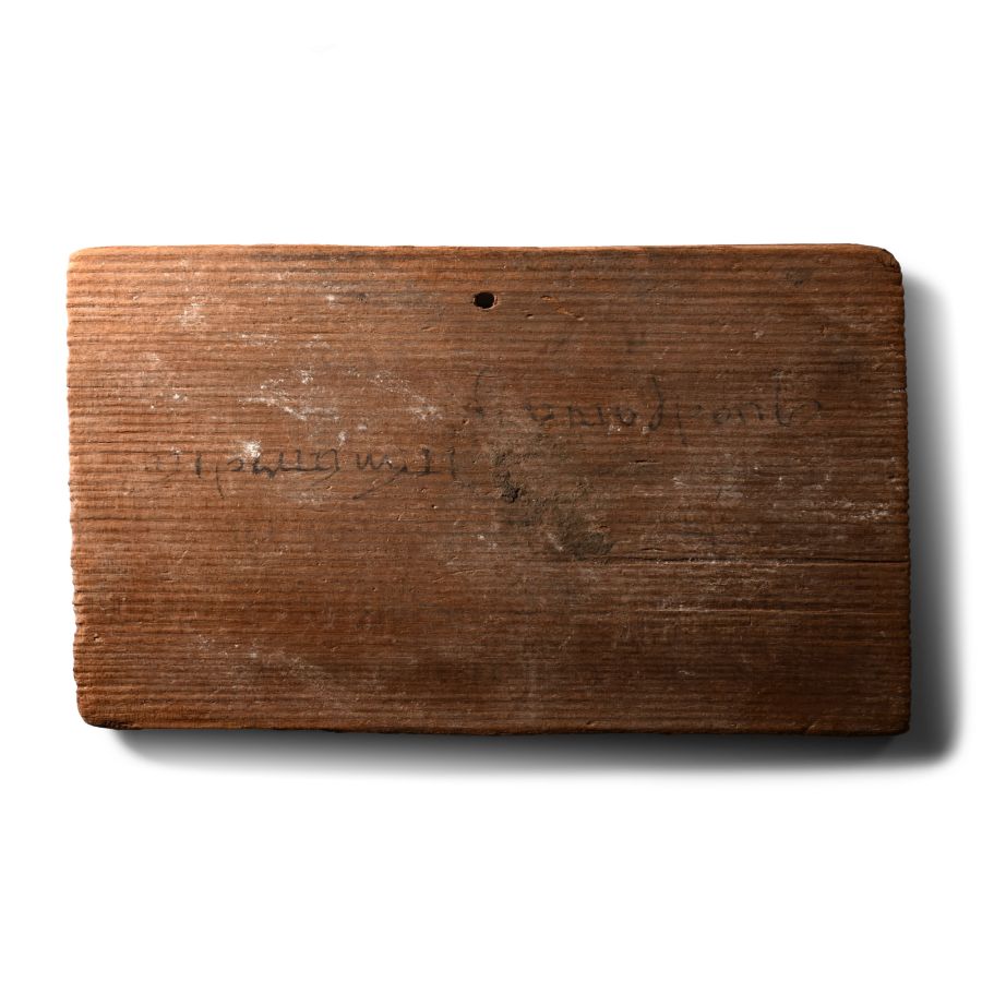 Roman Inked Wooden Legal Document