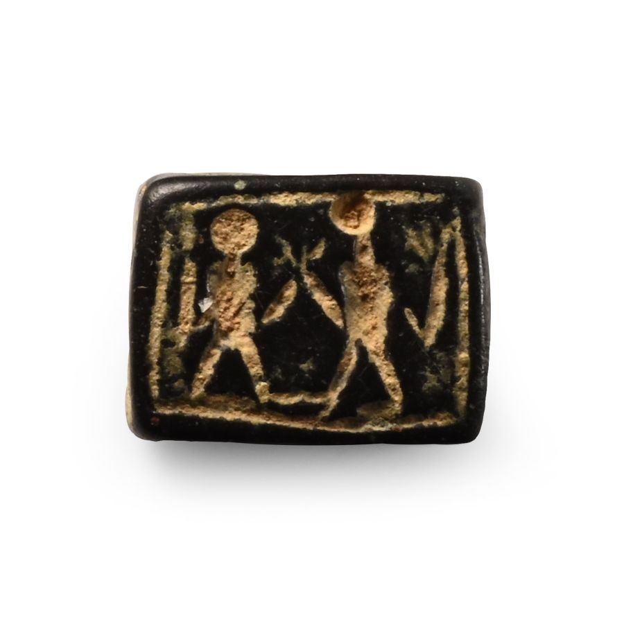 Western Asiatic Bronze Amuletic Bead